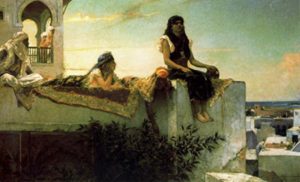 Benjamin Constant- Una terrazza in Marocco2